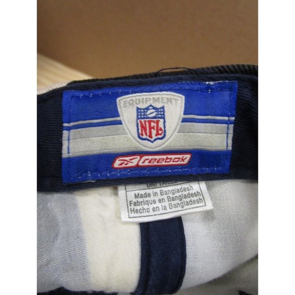 Dallas Cowboys Hat Cap Hook Loop Blue NFL Equipment Reebok One en * - Picture 8 of 10